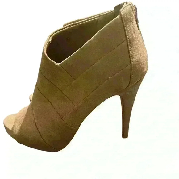 🟣Fergalicous by Fergie Peep Toe Boots 9.5 - Picture 2 of 10